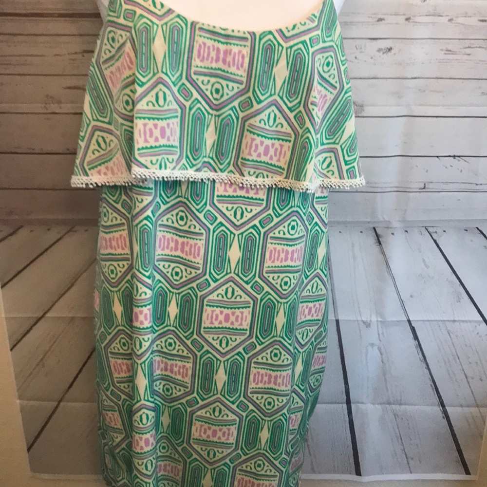 Peaches Love Cream dress size L